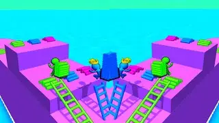 Max Level Ladder race gameplay iOS & android