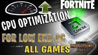 How To Optimize CPU_Processor For Gaming FPS Boost Urdu