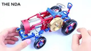Алюминиевый двигатель трактора Стирлинга