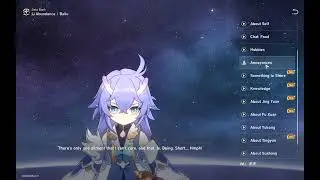 All Bailu Voice Lines in Chinese | Honkai Star Rail