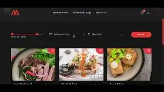 Food Delivery HTML CSS Javascript Theme - App Stack