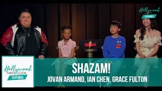 SHAZAM! (2019) | Interviews with JOVAN ARMAND, IAN CHEN, GRACE FULTON with RICK HONG