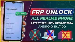 All Realme Mobile Android 10 | *#813# / *#812# Not Working | Frp Bypass Without Pc 2024 100% Working