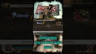 HUANG ZHONG - NEW CHARGE ATTACK | SHORT #ps2 #aethersx2 #dynastywarriors5
