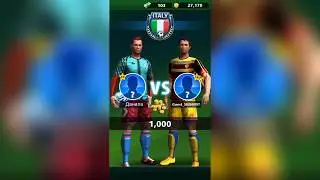 Играю в football strike  за Италию