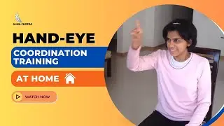 Hand-Eye Coordination Training at Home I Ataxia exercises I Alma Chopra #coordination #ataxia