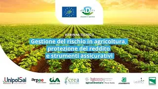 Life ADA | Gestione del rischio in agricoltura, protezione del reddito e strumenti assicurativi