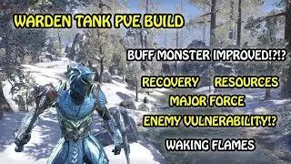 Warden Tank PVE Build ESO: Paladin of Kyne (Waking Flame)