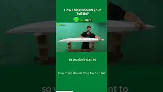 how thick should your tail be?