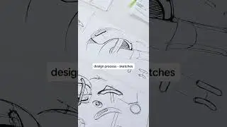 Taur #escooter #design of the mudguards #designstudio #industrialdesign #designprocess #sketches
