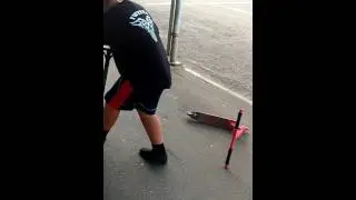 Wairoa scooting next to community center
