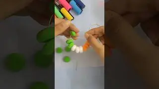 DIY Tricolor Earrings!🇮🇳🤩💕 | Riya's Amazing World