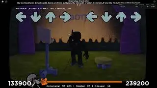 FNF Doomsday in Friday Night Bloxxin' (Deathmatch) (Mistful Crimson Morning)
