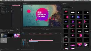 Broadcast Blob Package Tutorial (Premiere Pro Mogrts)