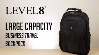 Business Travel Backpack Atlas by Level8 | Detailed Overview