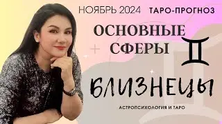 БЛИЗНЕЦЫ ПРОГНОЗ ВСЕ СФЕРЫ ЖИЗНИ НА НОЯБРЬ 2024