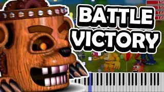 Battle Victory - FNaF World | Piano Tutorial