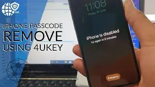 How To Remove Passcode Lock On Any Iphone Device Using 4Ukey || Recover Disable Iphone Problem