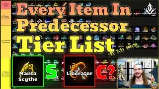 All 164 Predecessor Items Tier List