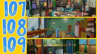 100 DOORS: Escape From Work Level 107, 108, 109 Walkthrough and Solution
