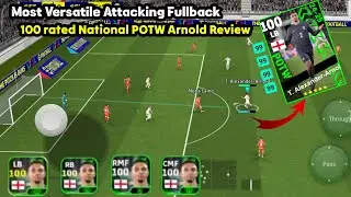 New 100 Rated National POTW Left Back Arnold is Unstoppable 💥 • Best Crosser in efootball 2025