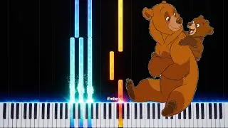 🧑➡🐻Transformation - Phil Collins - Brother Bear - Easy Piano