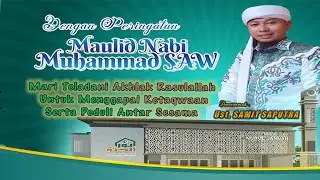 UST. UJENG BIKIN HEBOH JAMA'AH KOTA TANGERANG SELATAN di MAULID NABI MUHAMMAD SAW
