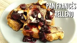 Mini Pan Francés Relleno de Philadelphia y Mermelada de Vino y Frutos Rojos 🍞🍓