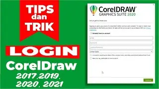Tutorial on how to open/enter skip login Coreldraw 2017,2018,2019, 2020 2021