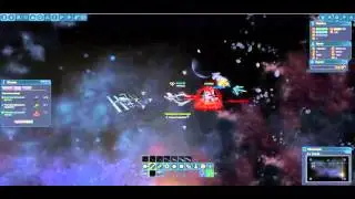 DarkOrbit - Goliath на 2-3.  Убиваю для миссии Boss Mordon.