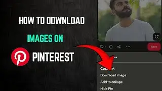 How to Download Images from Pinterest App | Easy Step-by-Step Tutorial 2025