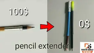 How to make Easy DIY Pencil Extender at home
