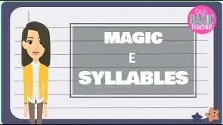 Syllabication with CVCe Words Reading and Writing For Kids