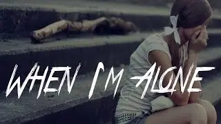 WHEN I'M ALONE - Heartbreaking Sad Emotional Piano Rap Beat | Crying Hiphop Instrumental
