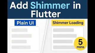 Make Your Flutter App Look Premium with Shimmer Effect 💫