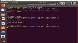 Addition, Subtraction, Multiplication, Division of two numbers in Shell Script (Bengali)