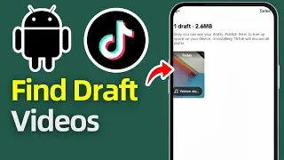 How to Find Your TikTok Draft Videos! (2025)