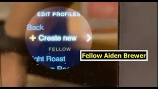 Fellow Aiden Brewer: How to Create a New Profile