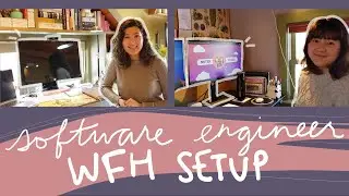 Software Engineer Desk Setup - Work From Home