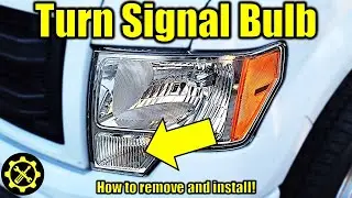 2009 - 2014 Ford F-150 Turn Signal Bulb Replacement!