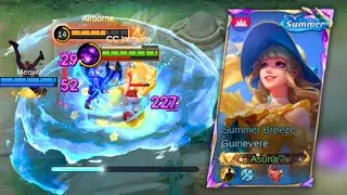 Guinevere Flicker Combo Is UNSTOPPABLE in EXP Lane!! | Mobile Legends