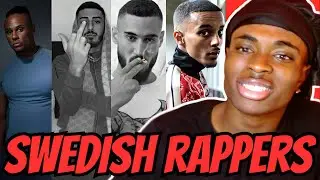 Canadian REACTS To Rappers From Sweden..(Alex Ceesay, Antwan, Haval, Owen, Asme) English Subtitles