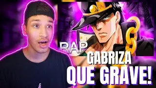 (INSANOO!) REACT A Rap do Jotaro (Modo Berserk) JoJo's Bizarre Adventure - Star Platinum | (Gabriza)