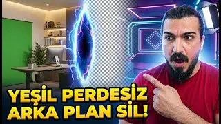 Yeşil Perdesiz Arka Plan Silmek ÇOK KOLAY! (GÜNCEL)