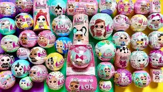 Unboxing 45 LOL SURPRISE DOLLS | MEGA MYSTERY TOYS UNBOXING ASMR NO talking video
