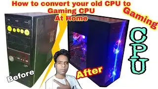 Non RGB pc TO  RBG PC CONVERT | Best Pc Cabinet | diy | build Gaming pc |