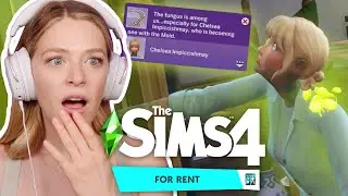 there's a NEW death in the sims 4 for rent (first look)