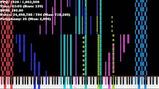 [Black MIDI] Mountain King - Ardi Hacker ~ 91,49 million notes!