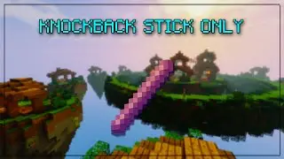 Bedwars But Only KnockBack Sticks W/Exverb