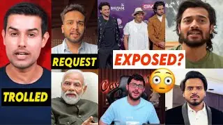 Round2hell, CarryMinati & Many Huge YouTubers EXPOSED?😱, Elvish Request PM Modi, Dhruv Rathee Reply